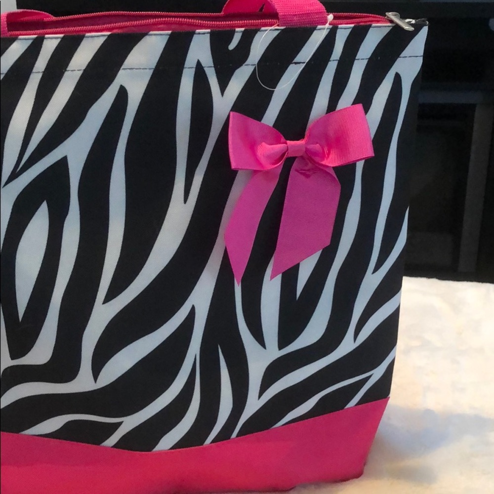 Zebra Print Tote Bag - image 2
